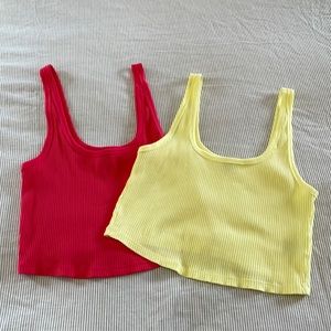 Cropped Tanks